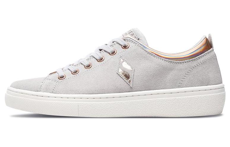Skechers GOLDIE Lightweight, Wear resistant, And Non slip Low top Skateboard Shoes Women's Ivory