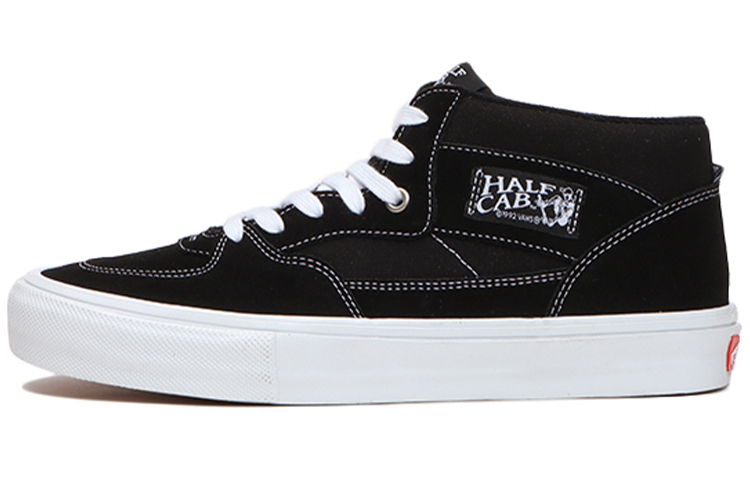 Кеды Vans Half Cab Pro Skate (черно-белые)