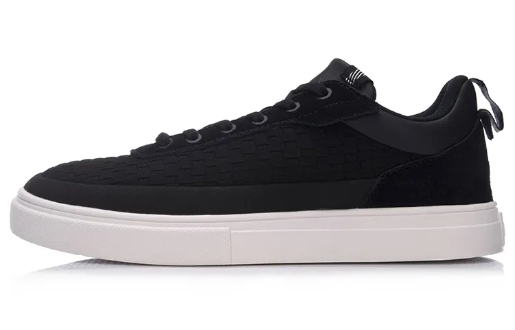 Li Ning Breathable Lightweight Balance Abrasion Resistant Slip Resistant Low top Skateboard Shoes Unisex