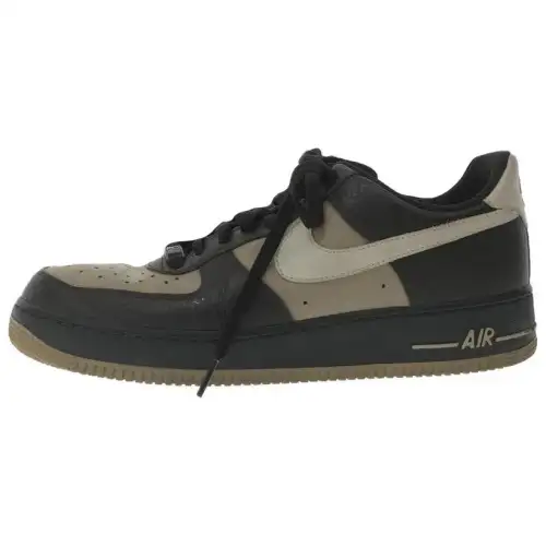 Nike Air Force 1 Slip Resistant Abrasion Resistant Low top Skateboard Shoes Men's Brown
