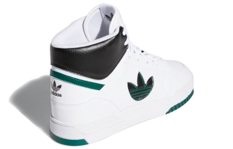 Кроссовки adidas originals Drop Step XL (бело-зеленые) — Белый / зелёный — фото 3