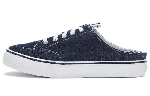 FILA Low top Skateboard Shoes Unisex Dark Blue Korean Style