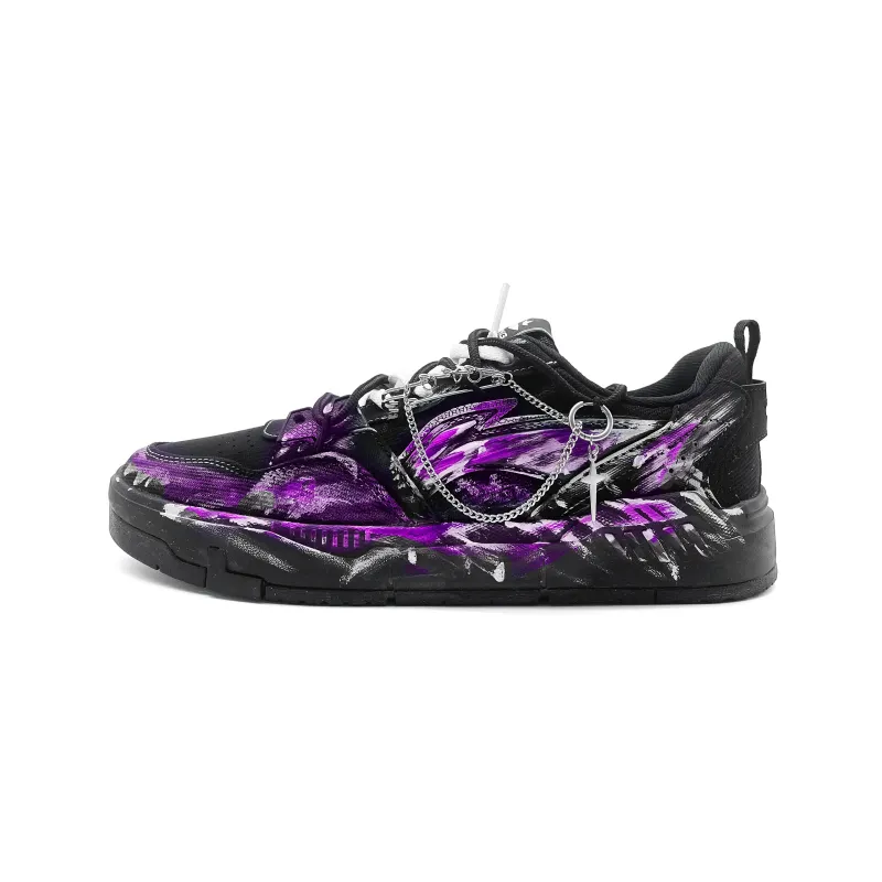 Li Ning Original Era Slip Resistant Abrasion Resistant Slip Resistant Abrasion Resistant Low top Skateboard Shoes Men's