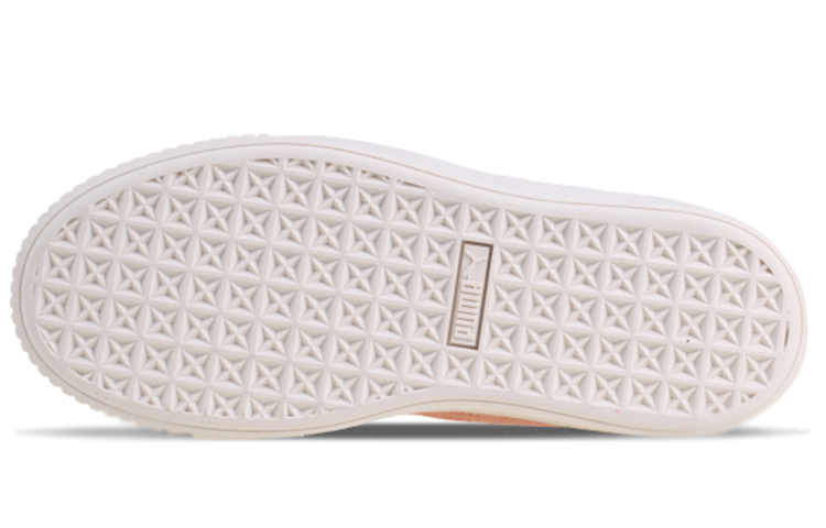 Женские кроссовки PUMA Basket Platform (розовые) — фото 4