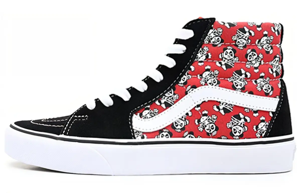 Vans SK8 HI Black/Red
