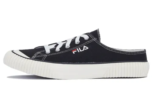 FILA Low top Skateboard Shoes Unisex Black White