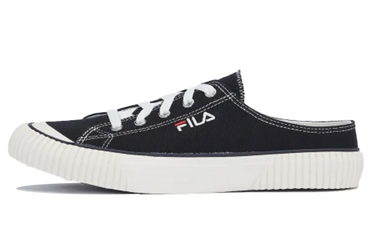 FILA Low top Skateboard Shoes Unisex Black White
