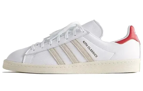 Campus Kith x Campus Adidas Originals 80s 'Classics Program - White Red'