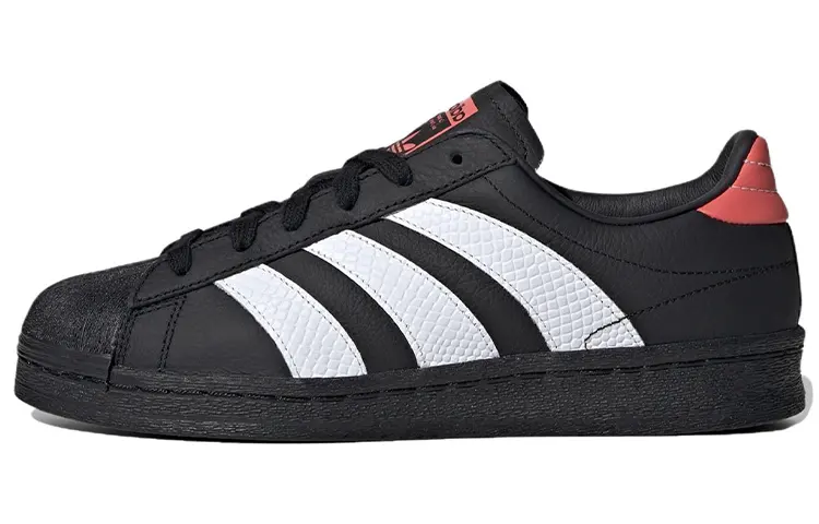 Adidas Superstar 82 'Black White Scarlet' Women's
