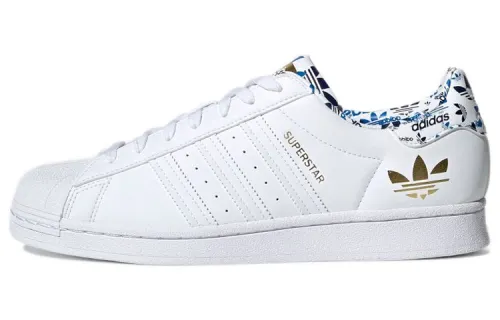 Adidas Superstar 'White Gold Metallic'