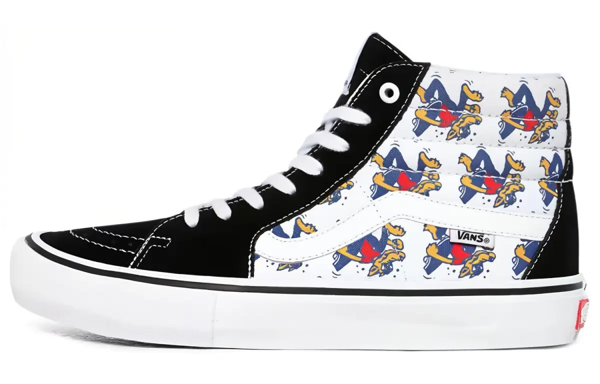 Vans Skate Wolf SK8 Hi Pro 'Black White'