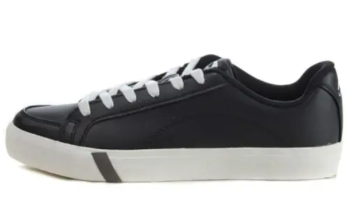 Li Ning Skateboard Shoes Men's Low Top Black/White