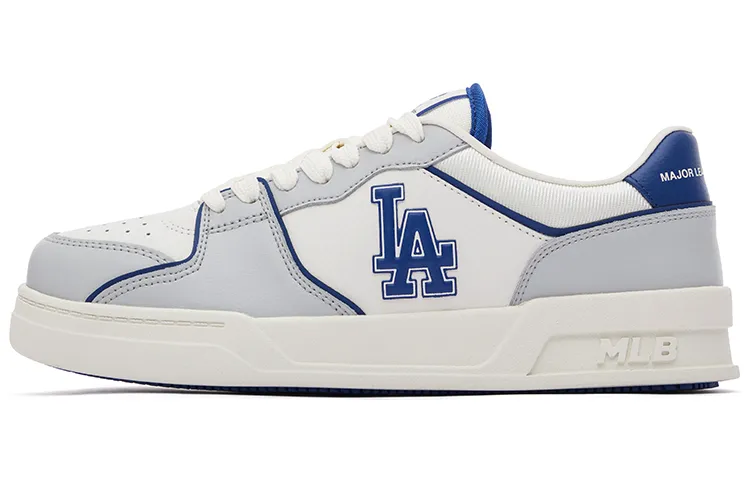 MLB Hofer Los Angeles Dodgers Slip Resistant Slip Resistant Low top Skateboard Shoes Unisex Navy Blue