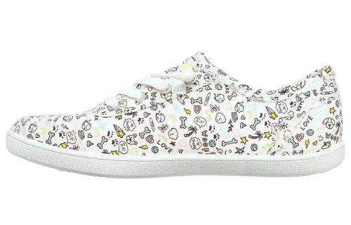 Skechers Bob's B Cute Low Top Sneakers White/Black Women's