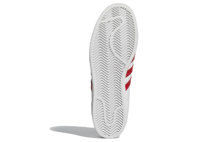 Кеды adidas Superstar (бело-красные) — фото 7