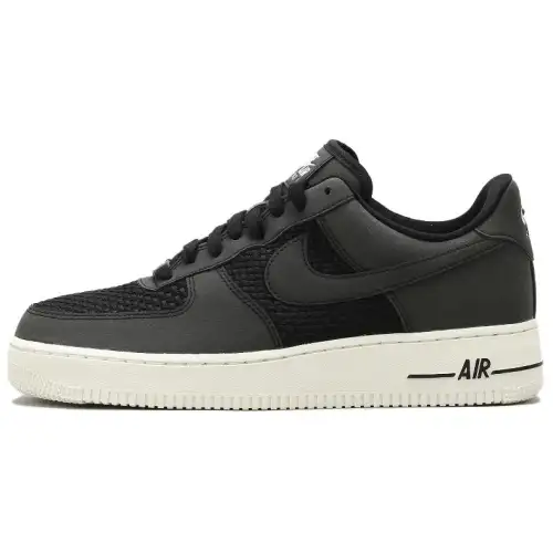 Nike Air Force 1 Low Woven Black Black Sail