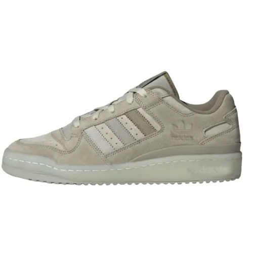 Adidas Originals FORUM Abrasion Resistant Low top Skateboard Shoes Unisex Gray