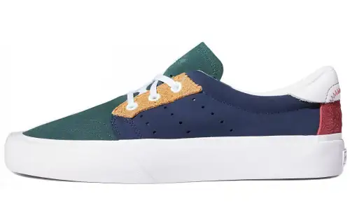 Adidas Originals Coronado Slip Resistant Low top Skateboard Shoes Unisex Red Blue Green