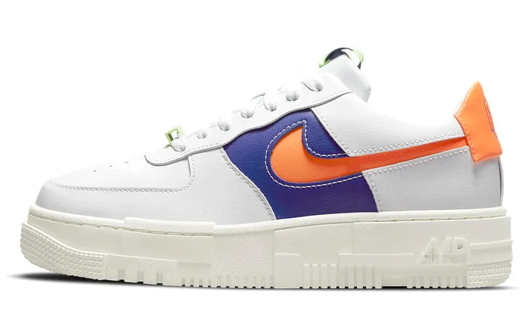 Nike Air Force 1 Low Pixel White Concord Crimson Women's