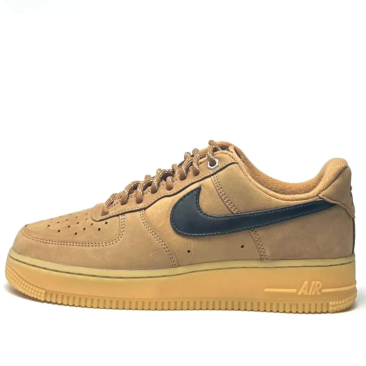 Nike Air Force 1 Spring Summer Trendy Maillard Style Height Increasing Lightweight Breathable Slip Resistant Low top