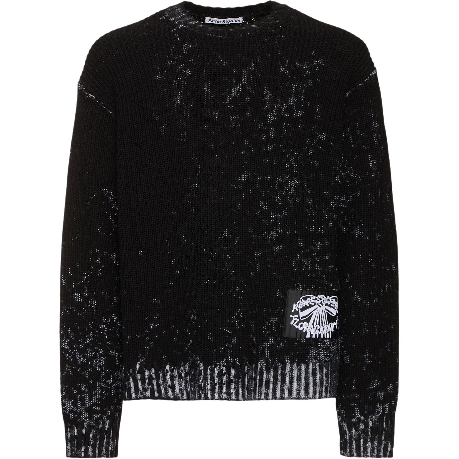 Женская кофта Acne Studios Knitwear (черная)