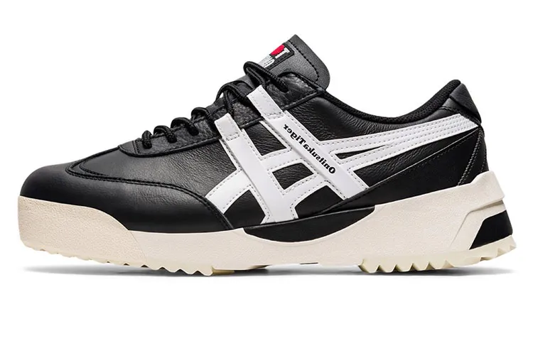 Onitsuka Tiger Delegation EX Slip Resistant, Abrasion Resistant, Height Increasing Low top Skateboard Shoes Unisex