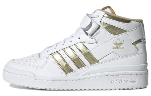 Adidas Wmns Forum Mid 'White Matte Gold' Women's