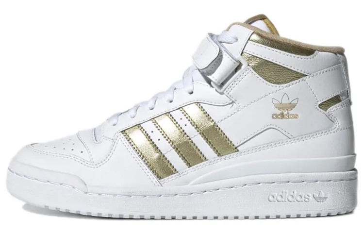 Adidas Wmns Forum Mid 'White Matte Gold' Women's