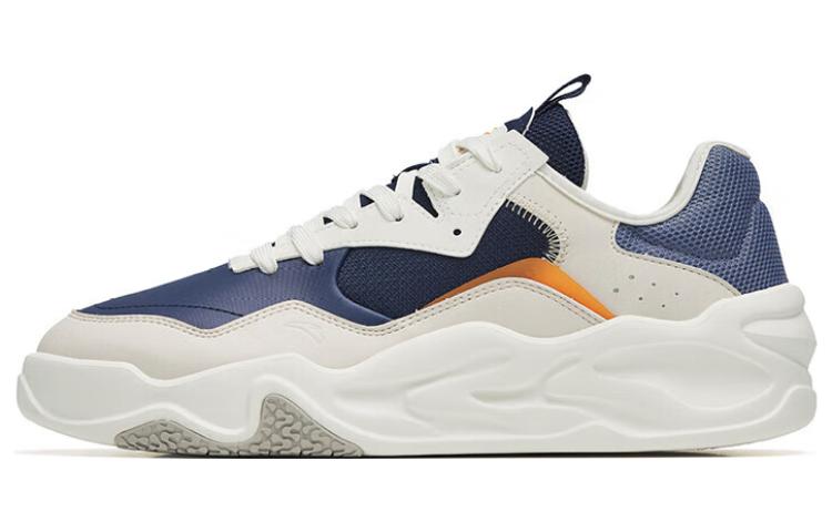 Anta Tianxing 2 Slip Resistant Abrasion Resistant Low top Sports Casual Shoes Men's Ink Blue