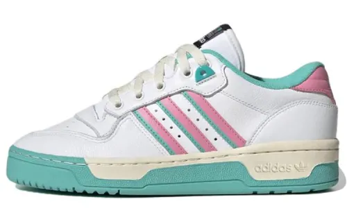 Adidas Rivalry Low White Bliss Pink Mint Rush