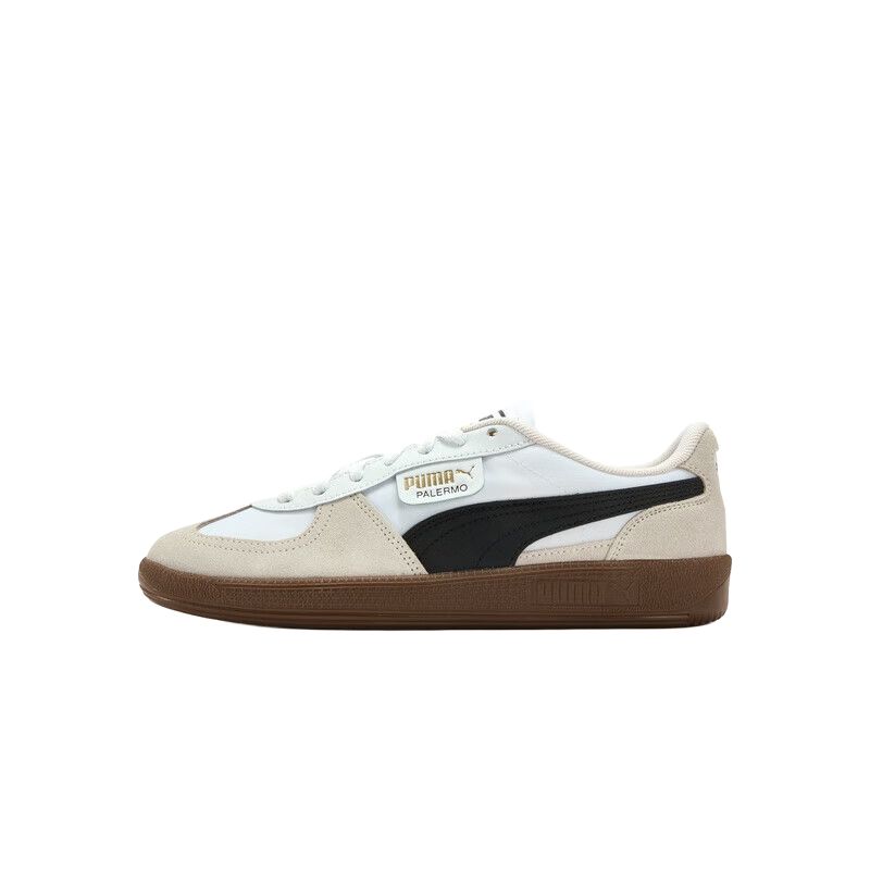 PUMA Palermo Abrasion Resistant Low top German Army Trainers Unisex Gray