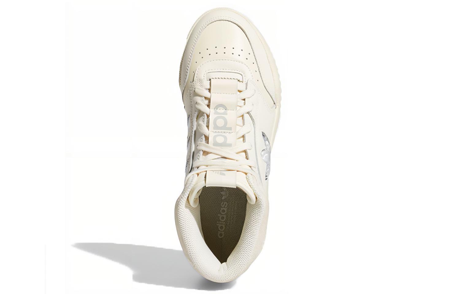 Женские кеды adidas originals Drop Step Xlt (бежевые) — фото 5