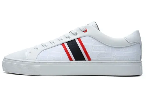 FILA 1911 Stripe Low Top Board Shoes FILA White
