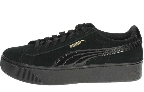 Женские кеды PUMA PUMA Suede S (черные)
