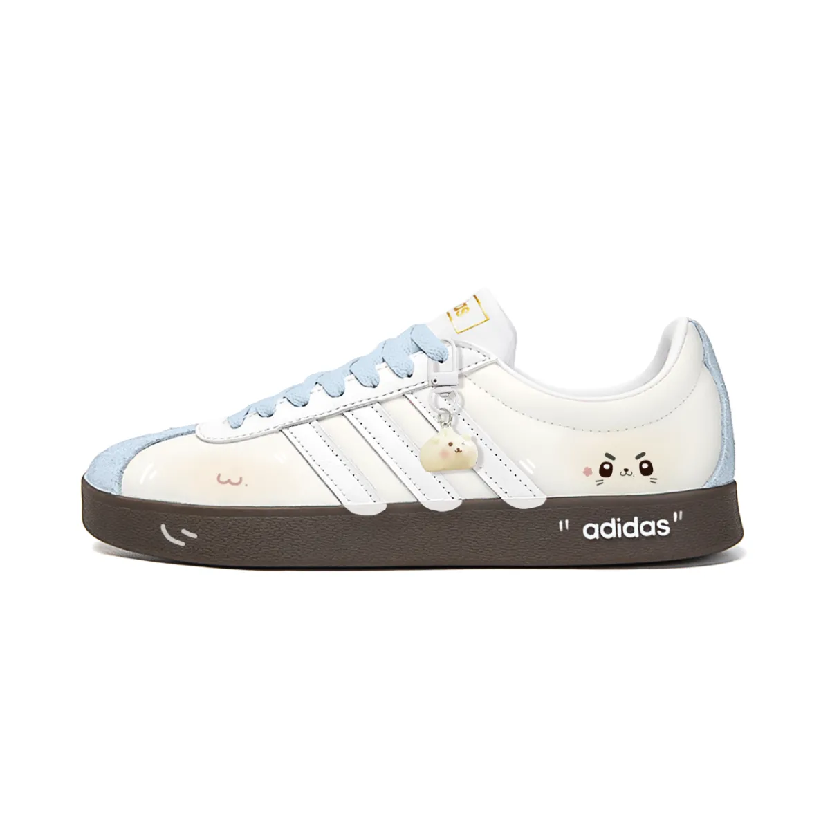 Adidas VL COURT 2.0 Star Joy Manufacturing, Pepper & Salt Sea Lion Cushioning Abrasion Resistant