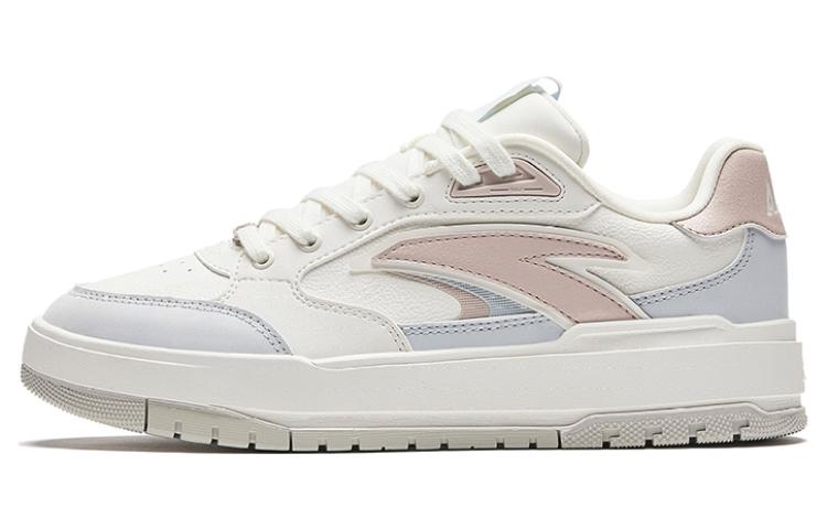 Anta 982 Abrasion Resistant Low top Skateboard Shoes Women's White