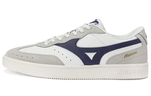 Mizuno Court Lite Cozy Minimalistic Skateboarding Shoes Unisex Gray White Blue