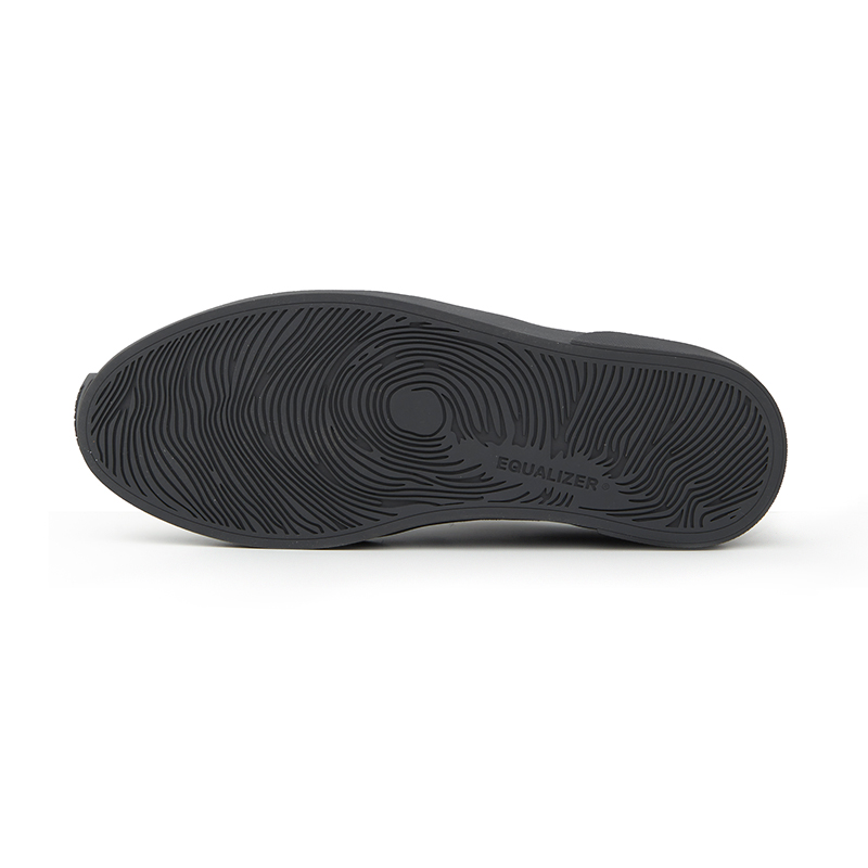 EQLZ EQUALIZER Fault 22 Low Canvas Low top Skateboard Shoes Unisex Black Obsidian Misprint