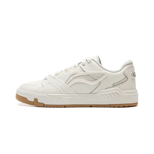 Li Ning COMMOM 80s Low top Skateboard Shoes Men's White