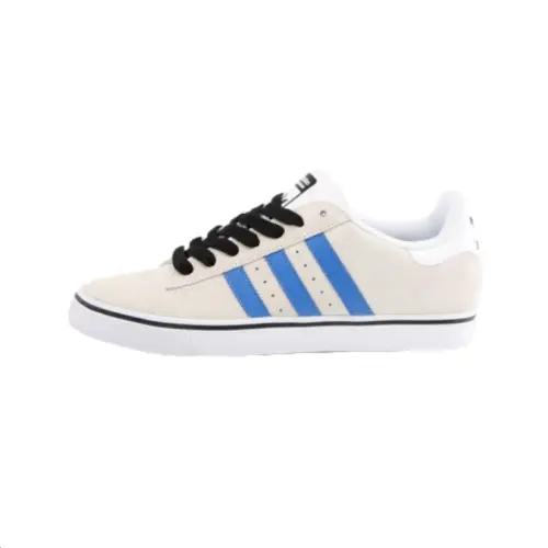 Adidas Originals Campus Slip Resistant Abrasion Resistant Low top Skateboard Shoes Unisex White Blue