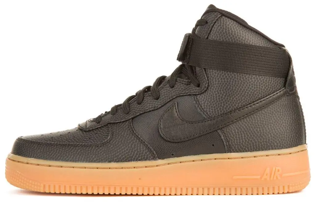 Nike Air Force 1 High Black Dark Grey Gum Women's