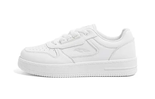 Global HUANQIU Air Force One white shoes, trendy and simple, fashionable thick soles, versatile and casual, non-slip, wear-resistant and balanced, low-cut sneakers, same style for men and women