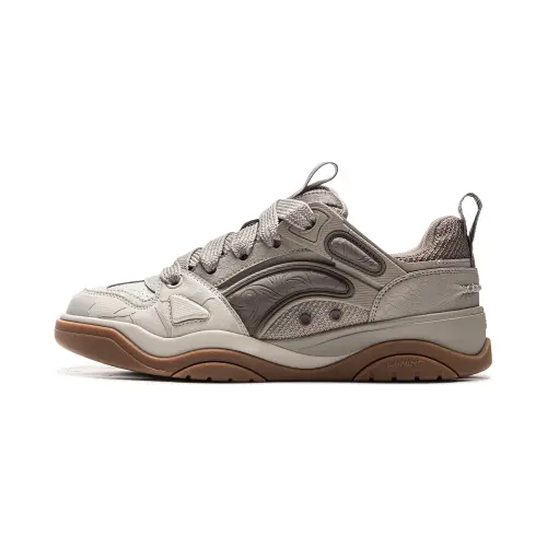Li Ning Journey 2.0 V2 Low top Skateboard Shoes Men's Smoke Gray