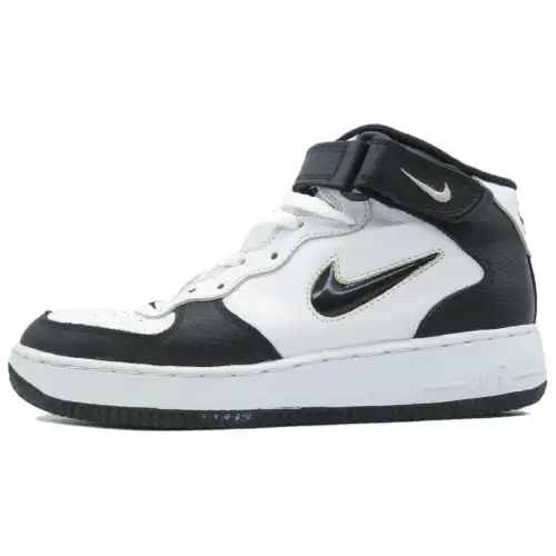 Nike Air Force 1 Mid Sc/Liz 'Black White'