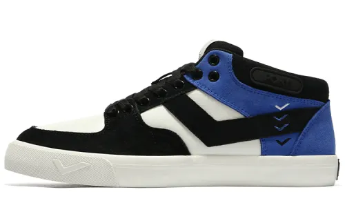 Pony Lightweight And Breathable Low top Skateboard Shoes Men's Dark Blue