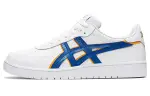 Asics JAPAN S Leather Low top Skateboard Shoes Men's White Blue