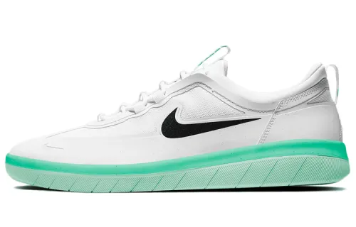 Nike Sb Nyjah Free 2 White Black Green Glow