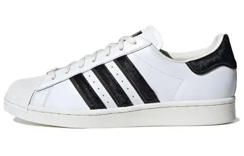 Adidas Originals Superstar Shoes 'White Black Gold'