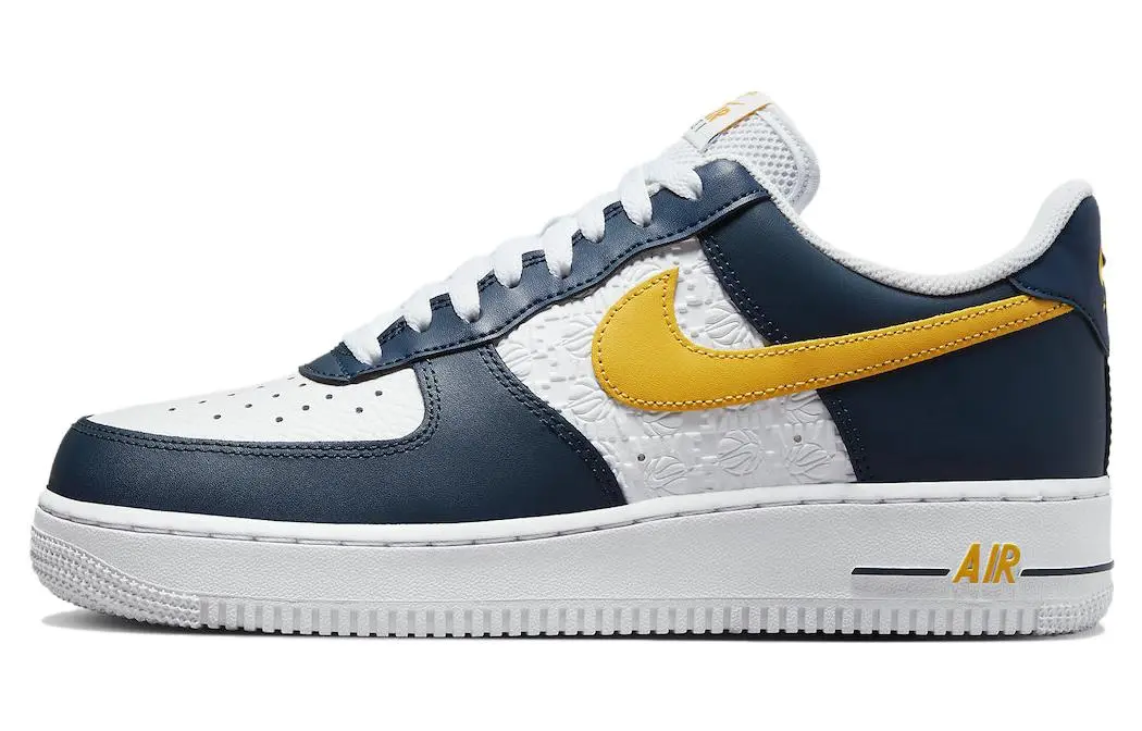 Nike Air Force 1 '07 Low Embossed Hoops Dark Obsidian
