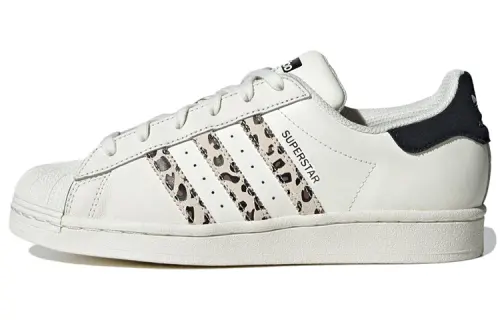 Superstar Wmns Adidas Originals 'Off White Black Leopard' Women's